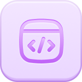 Development Icon - Portfolix X Webflow Template